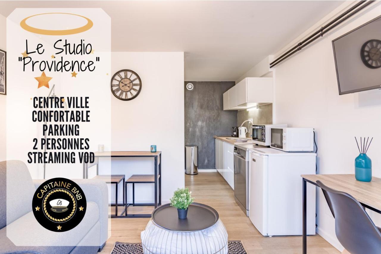 Le Studio Providence - Parking Prive - Terrasse Troyes Exterior foto